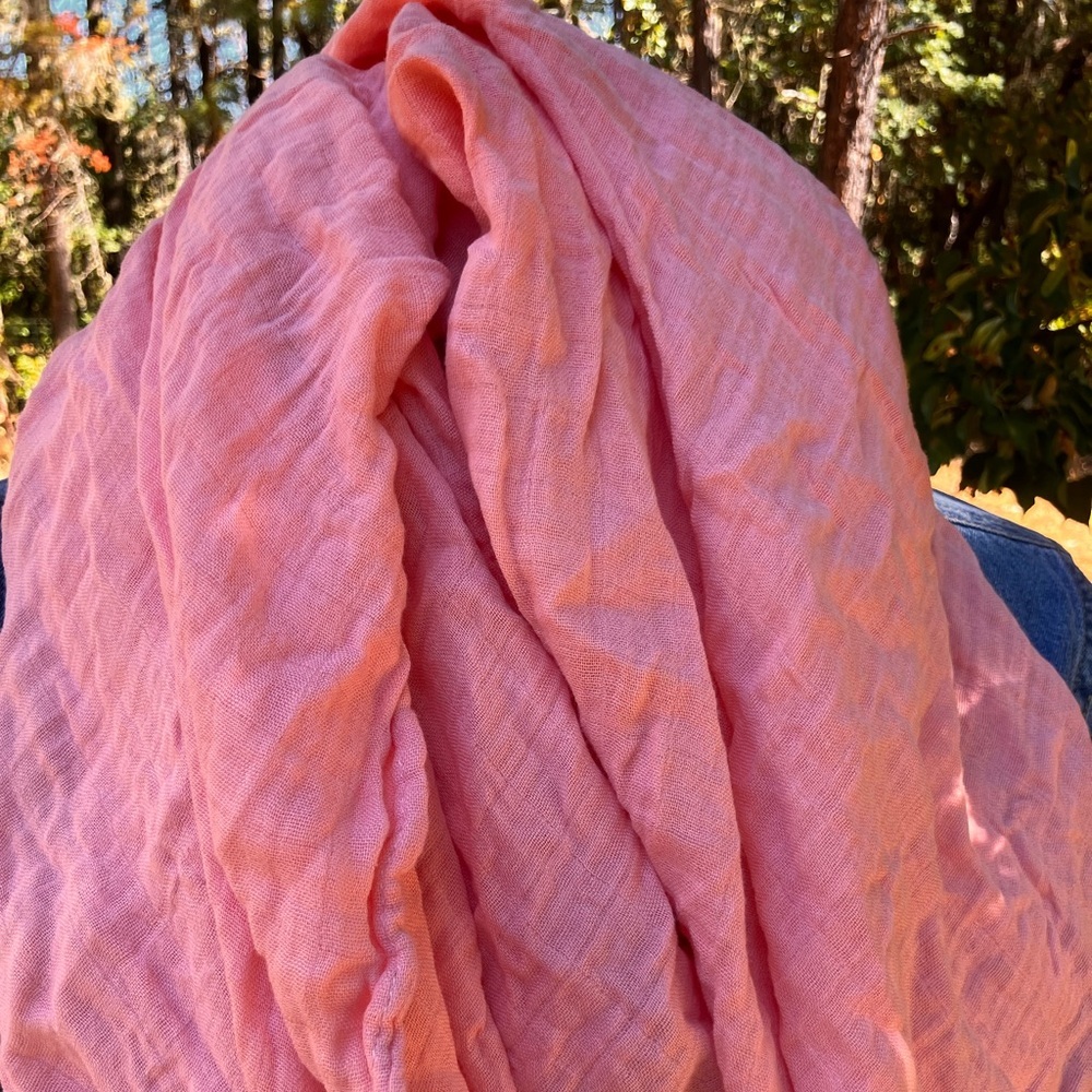 Momcozy cover up wrap baby blanket natural bamboo cotton lightweight